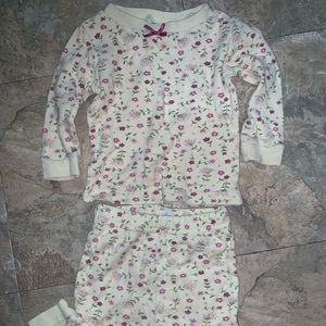 NEW! Miniwear Toddler Girl Matching PJs SZ 2T